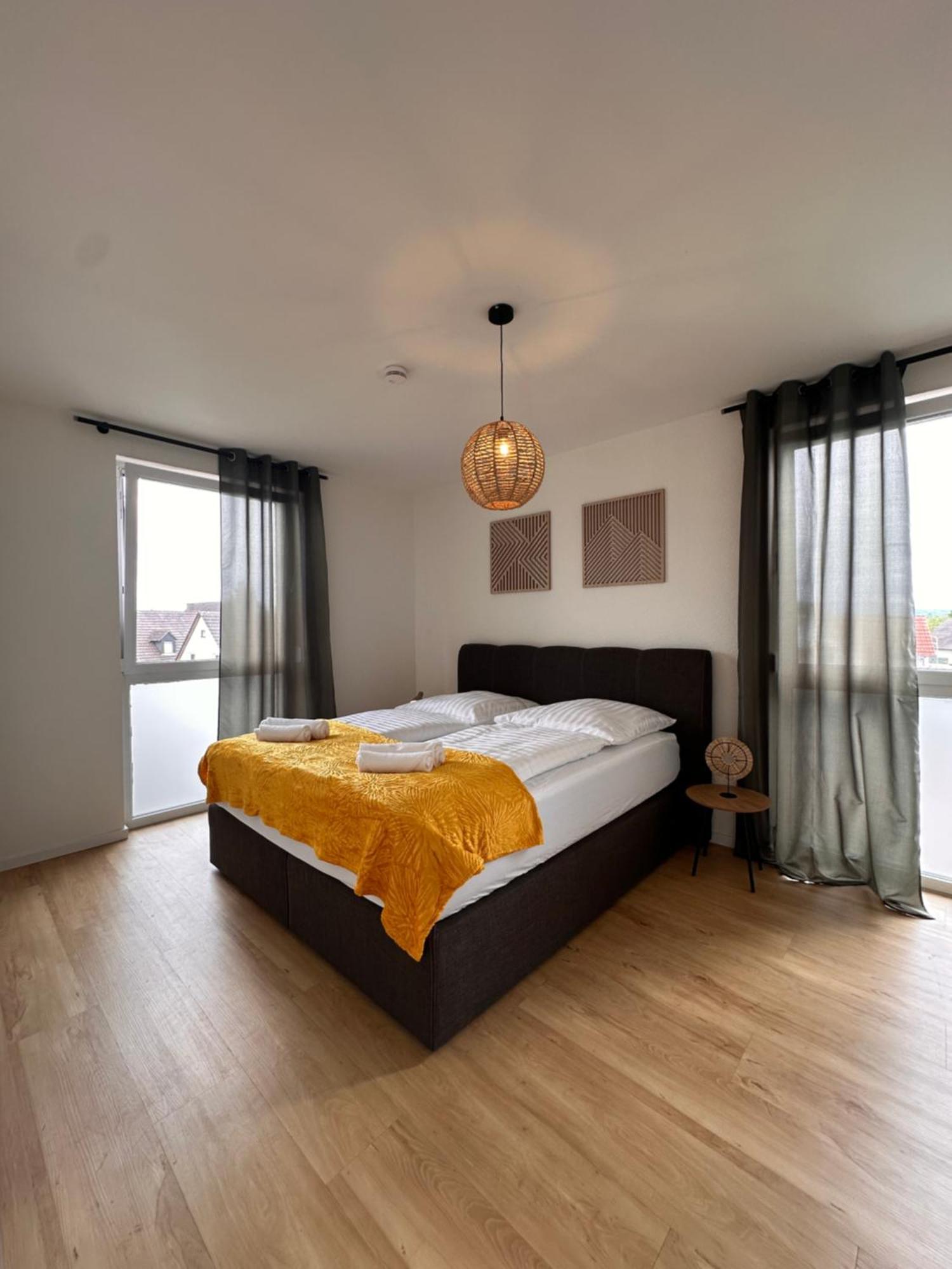 Ferienwohnung Amao-Sepia I 86Qm I King-Size Beds I Netflix I Privat Balcony I Free Parking I Near Europapark Rheinhausen Exterior foto